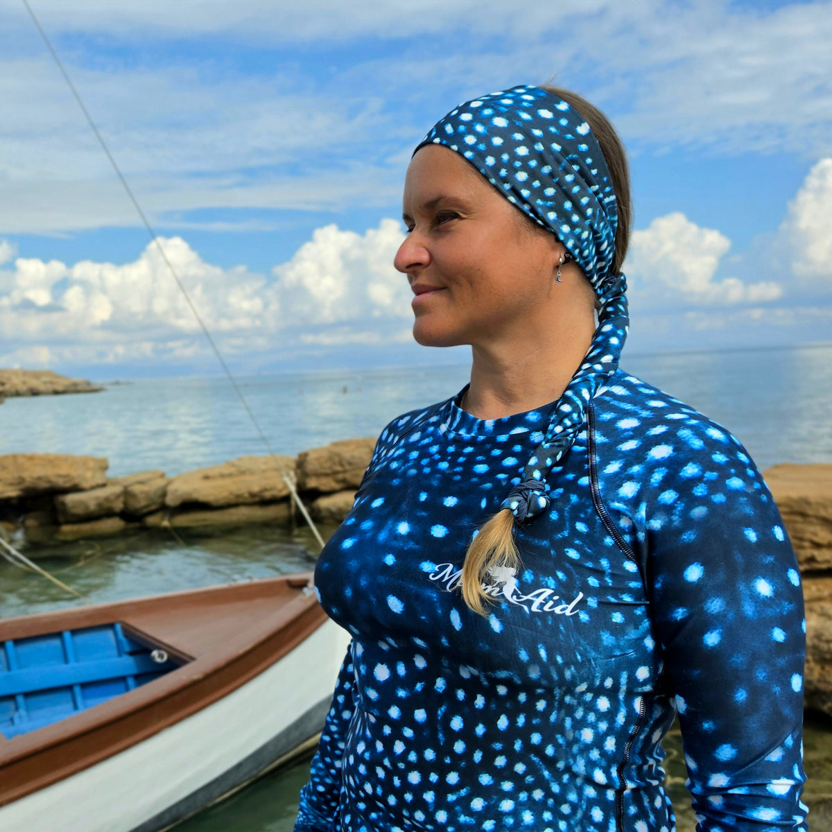 MermAid™ Headband | Whale Shark
