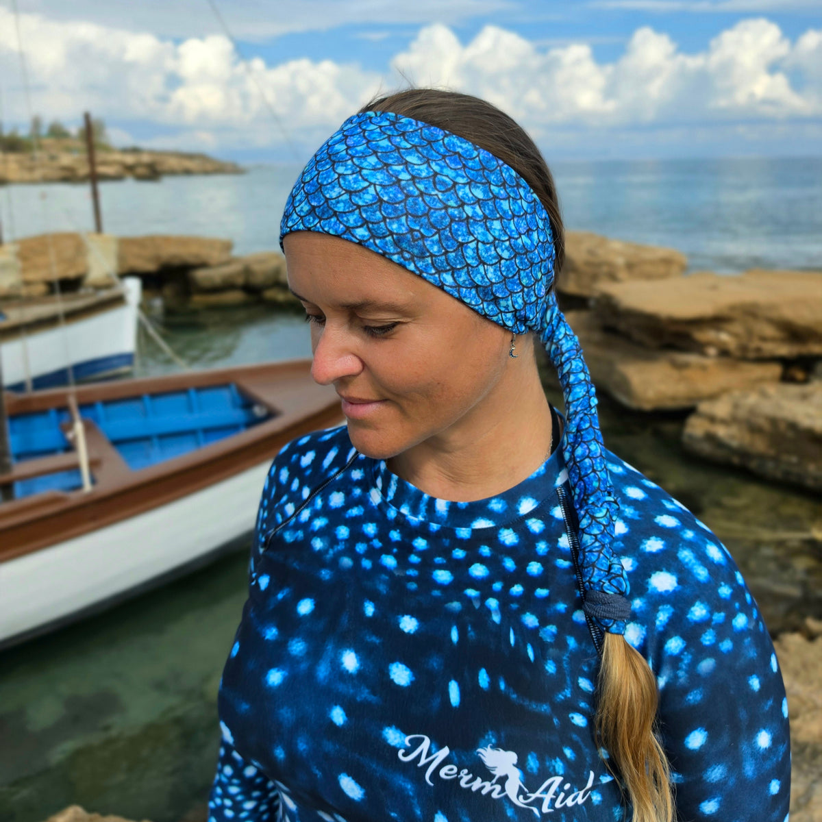 MermAid™ Headband | Fish Scales