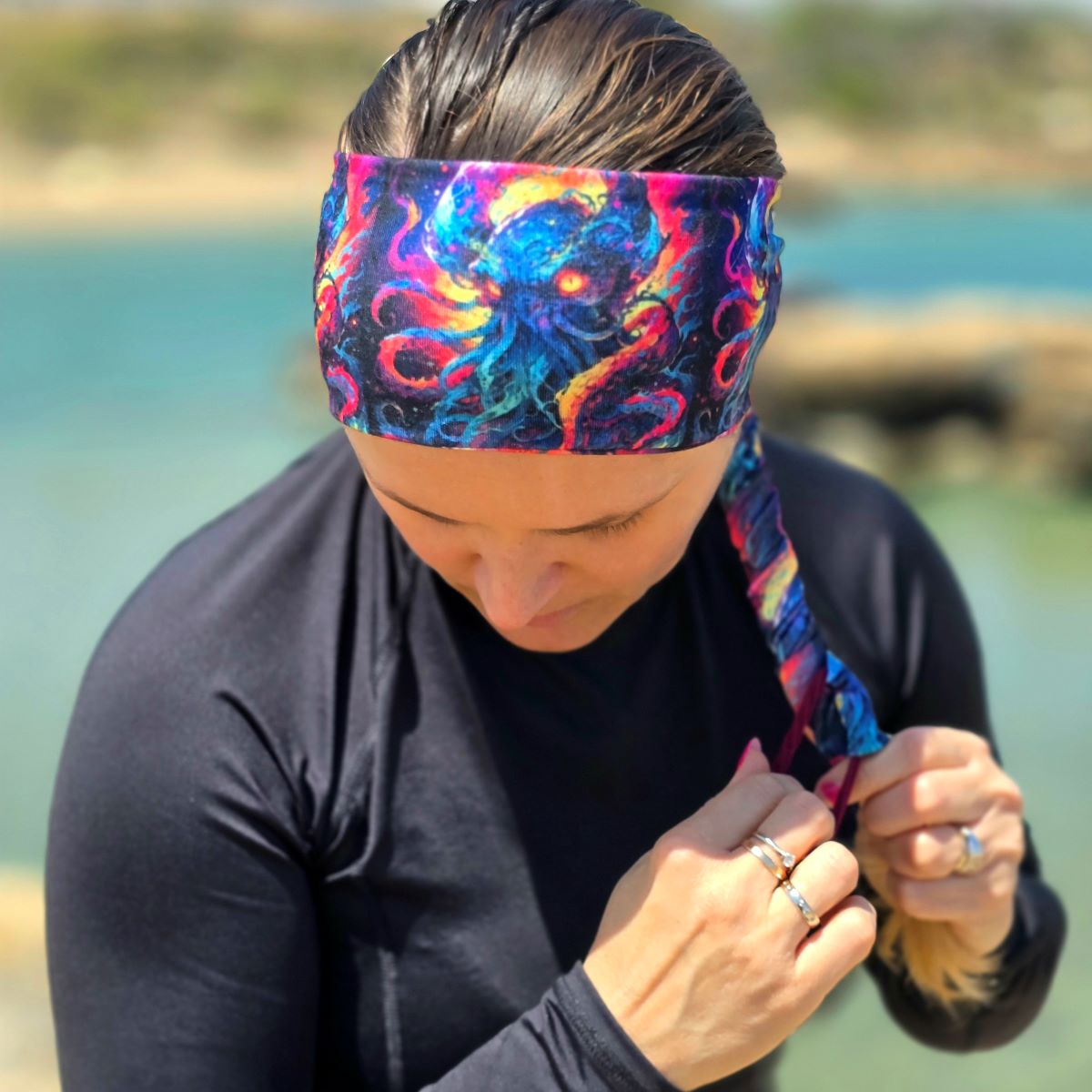MermAid™ Headband | Neon Kraken