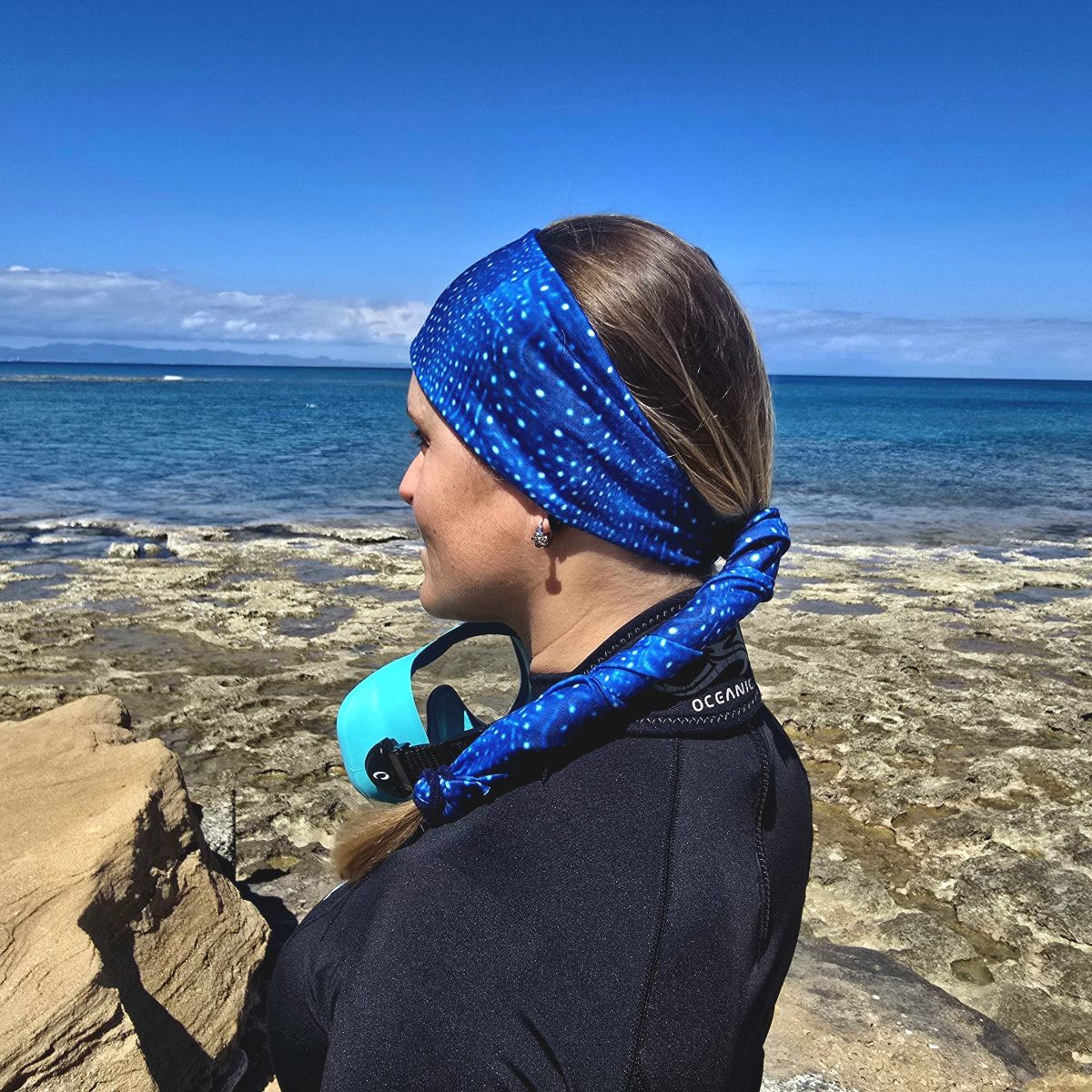 MermAid™ Headband | Whale Shark Light