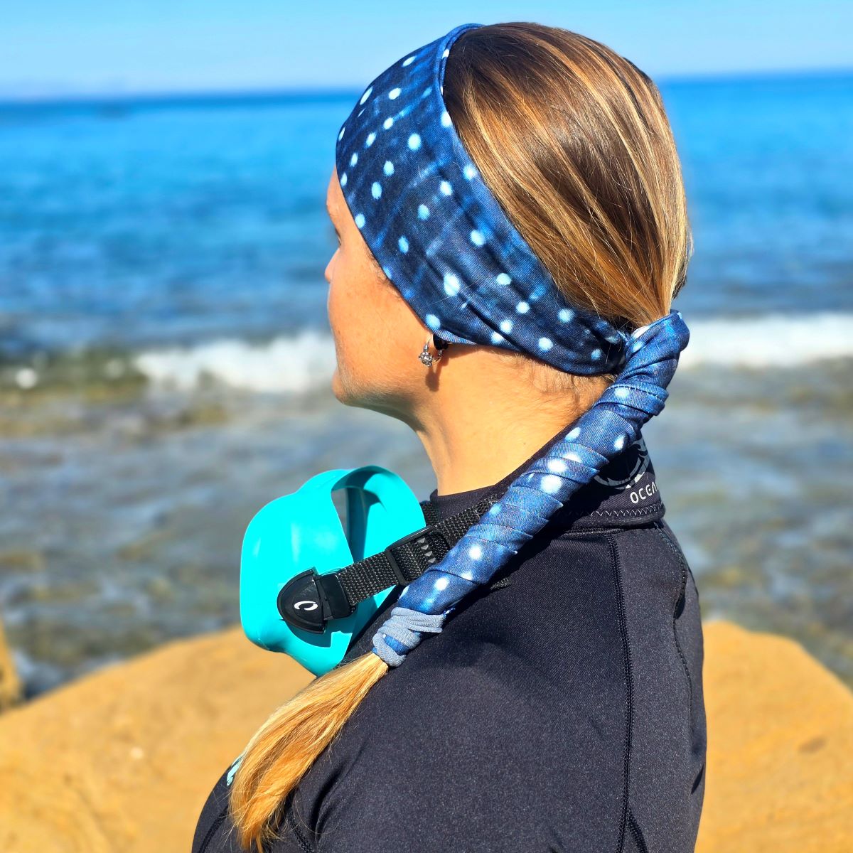 MermAid™ Headband | Whale Shark Dark